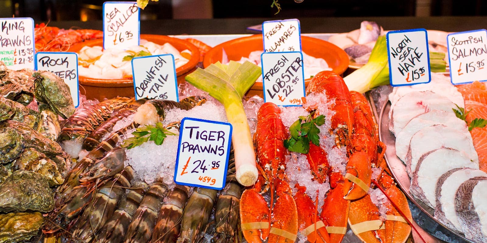Fish counter at El Puerto